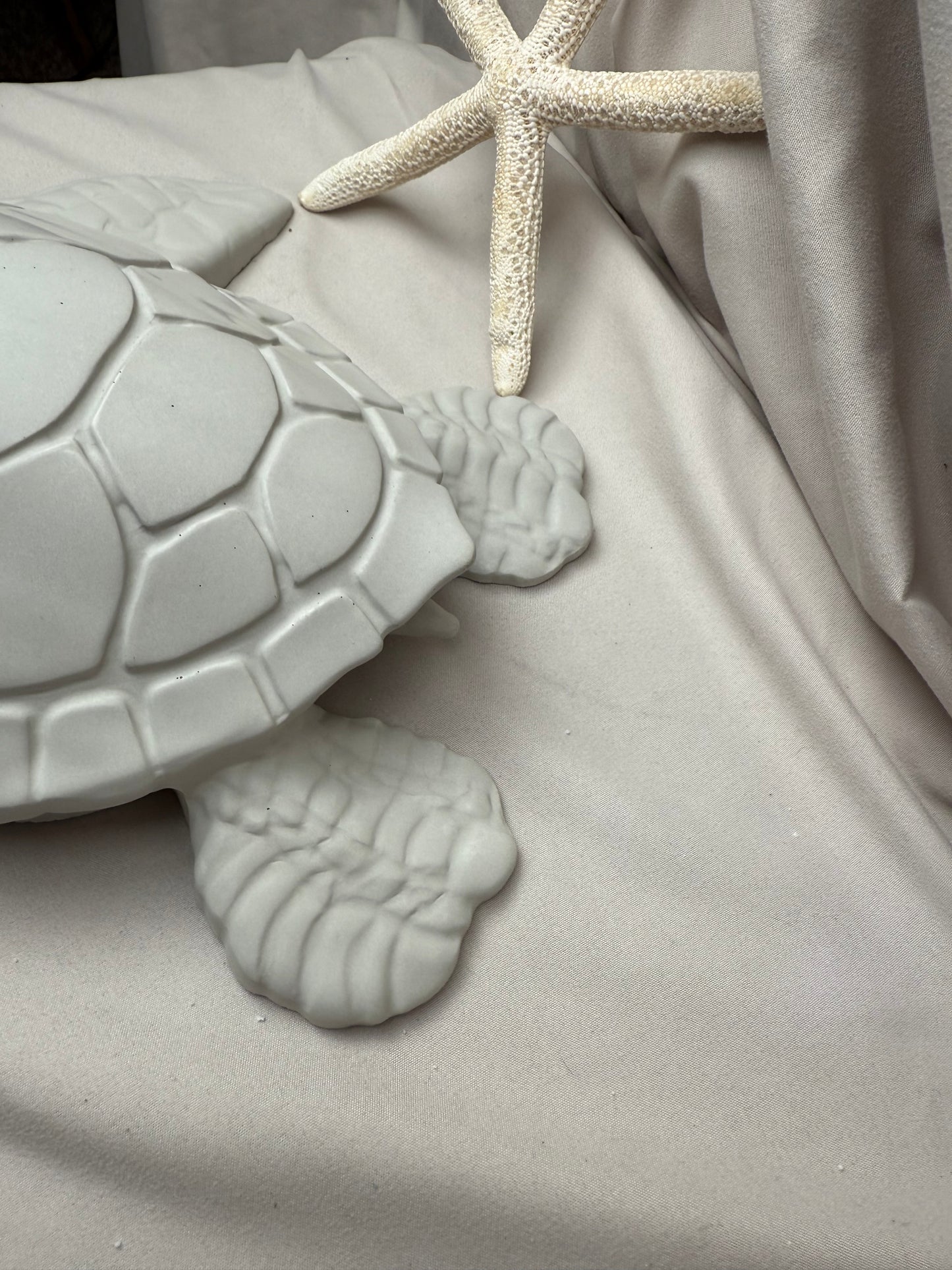 Cement Sea Turtle Garden Statue